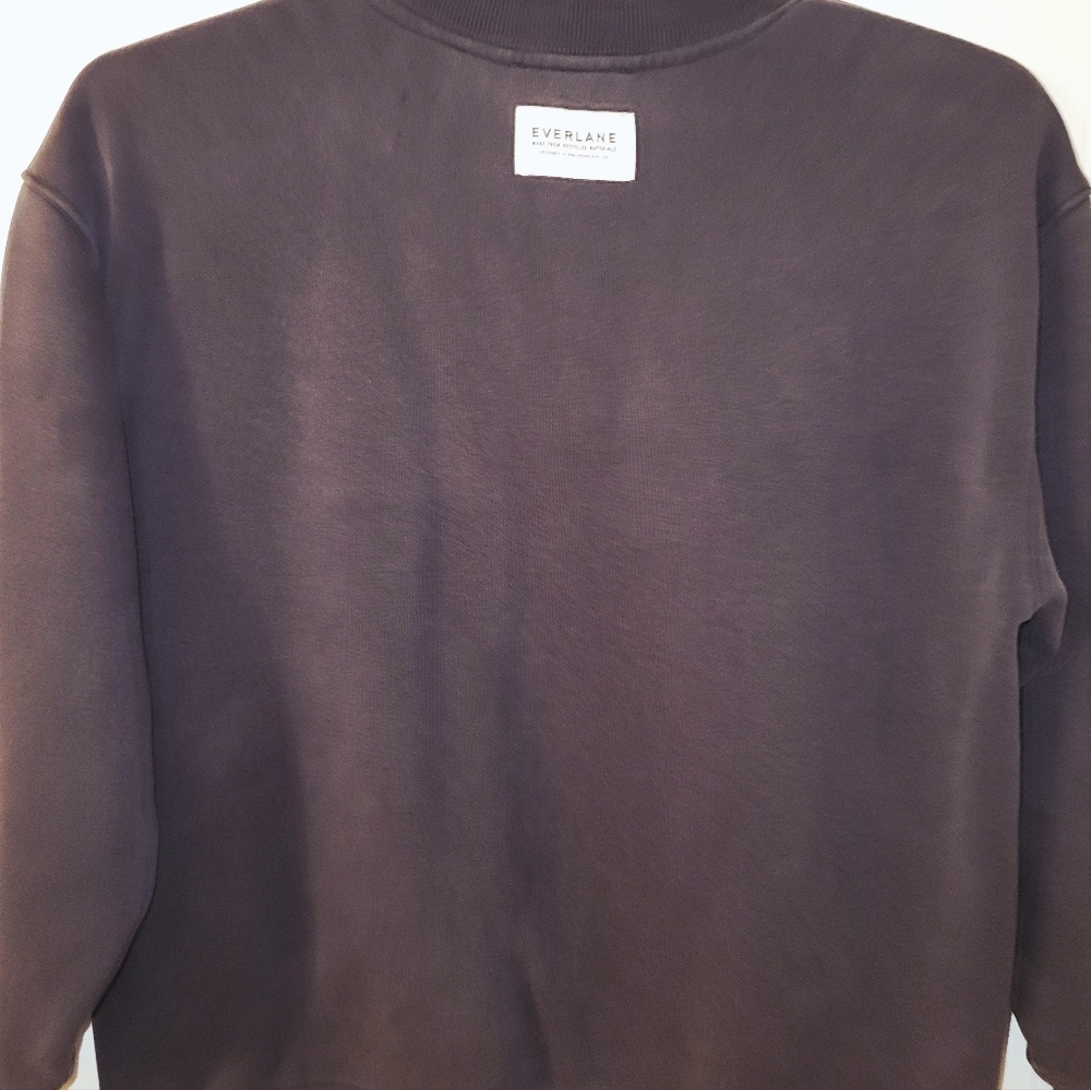 Everlane Black Basic Sweatshirt,Made With Recycle… - image 3
